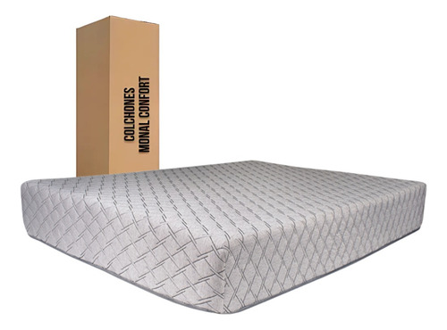 Colchon Matrimonial Memory Foam Reduce Stress  De 25 Cm 