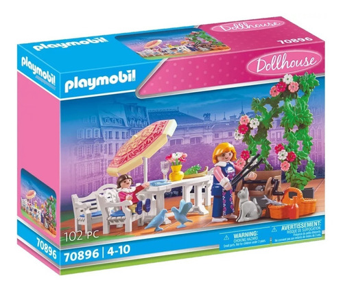 Playmobil 70896 Terraza En Jardín De Casa De Muñecas Stock!!