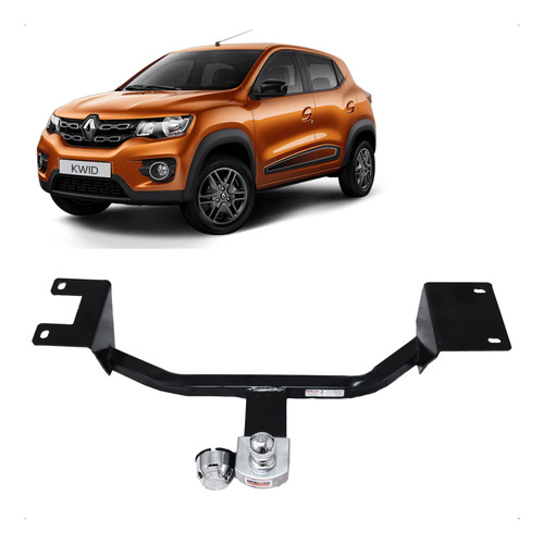 Engate Reboque Kwid 2022/2023 Fixo Braconi 450kg 45kg 