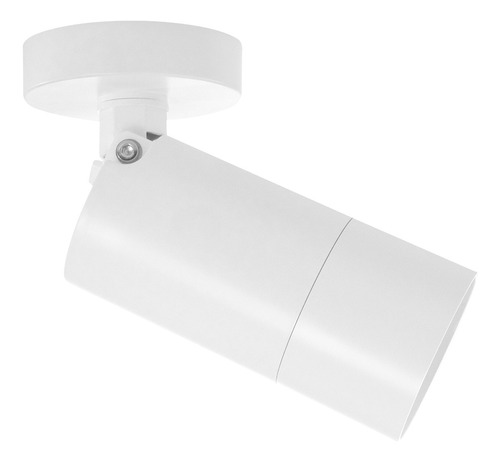 Luminario Spot Dirigible Para Sobreponer 10w Illux Tl-2911.sor Color Blanco