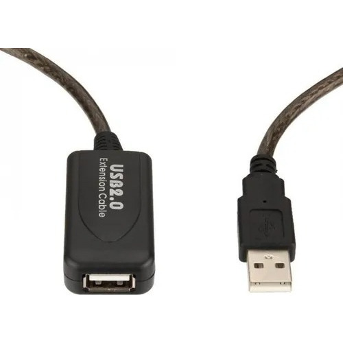 Cable De Extensión Alargue Usb 2.0 Activo 5 Mts - Mallado 