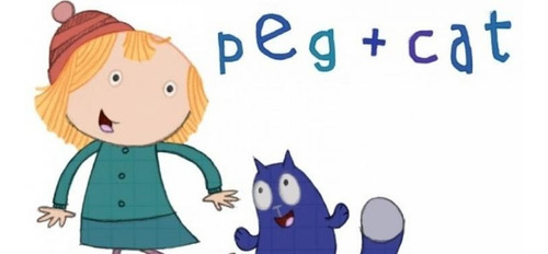 Peg + Cat Peluche Original Mide 30 Cms. Importado