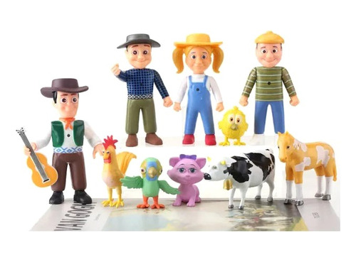 La Granja De Zenon Set 10 Figuras Con Luz 11cm