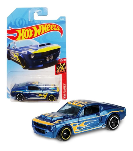 67 Shelby Gt-500 10/10 Hot Wheels Hw Flames