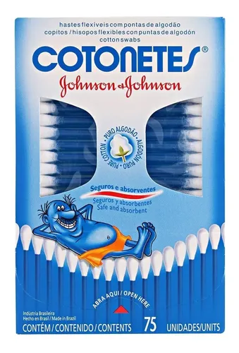 Hastes Flexíveis COTONETES 75 unidades