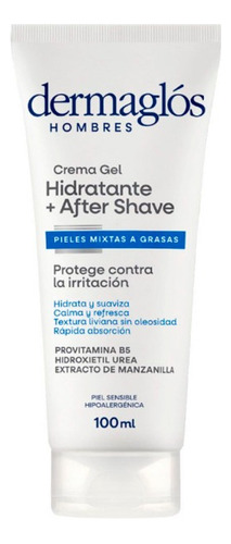 Dermaglós Hombres Crema Gel After Shave X100g Pack X2