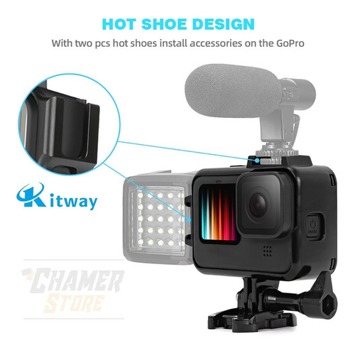 Carcasa Marco Protector Para Gopro