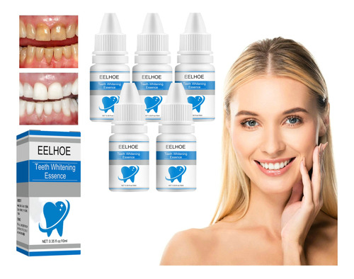 5×esencia Blanqueadora Dental Limpeza - mL a $2863