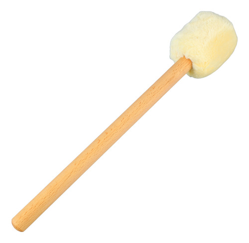 Baqueta De Tambor Con Cabeza De Fieltro Suave Y Mango Largo