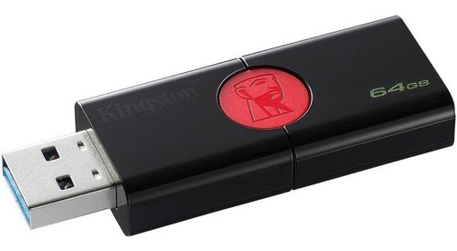 Imagen 4 de 7 de Pendrive Kingston Dt106/64gb Usb 3.0 Datatraveler 106 Type-a
