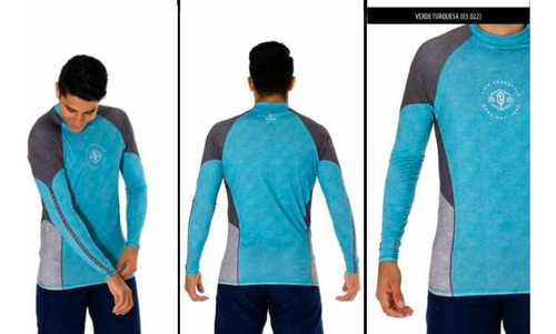 Camiseta Surf Kit Caiaque Lycra Proteção Solar Pena Surf