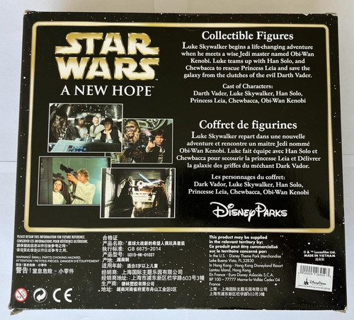 Set De New Hope De Sw, Venta Exclusiva En Parques Disney (Usado)