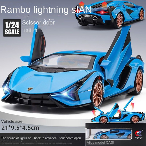 Modelo De Coche De Aleación De Simulación Lamborghini 1:24