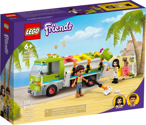 Lego Friends Camión De Reciclaje De Juguete 41712 - El Juego