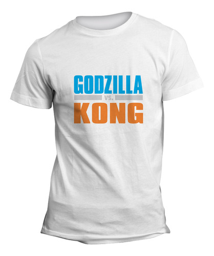 Playera Pelicula Godzilla Vs Kong Mod 2. Adulto Y Niño