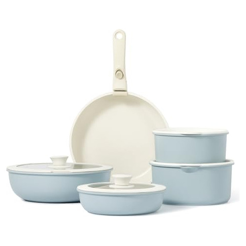 Carote 10pcs Pots And Pans Set, Nonstick Cookware Set N5dzn