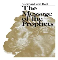 Comprar Libro The Message Of The Prophets - Gerhard Von Rad