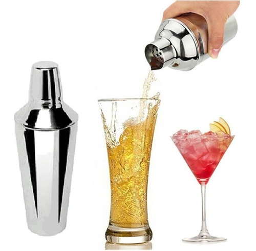 Coctelera Acero Inoxidable 700ml C/ Filtro Barman Bartender