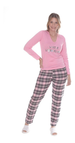 Pijama De Invierno Mujer Art 642