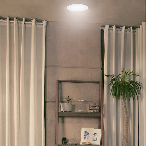 Imagen 2 de 3 de Panel Led Incrustar Redondo, Interior, 18w, Luz Blanca