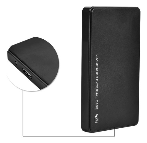 Carcasa Para Disco Duro Externo Usb 3.0 2,5  Sata Facil