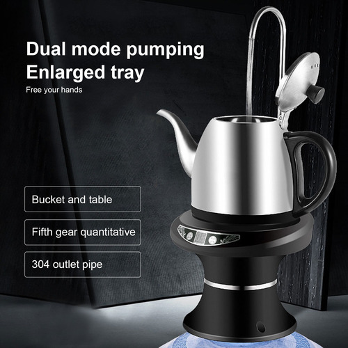Bomba De Agua Embotellada Dispensador Eléctrico Carga Usb Be