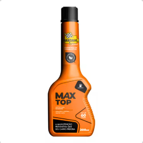 Caixa 12 Aditivo Max Top Bardahl 200ml Combustivel Gasolina