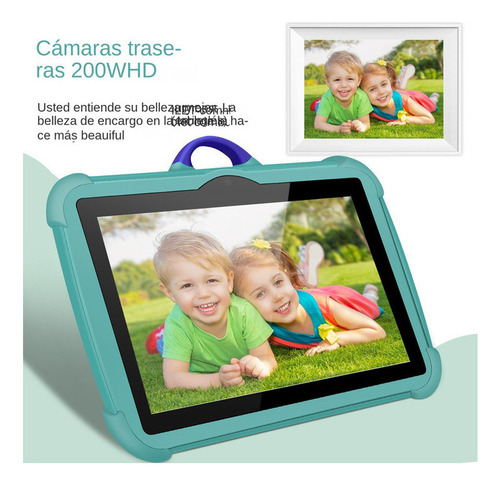 Para Tablet Infantil Bdf 7 4gb+64gb Com Android 13, Wifi