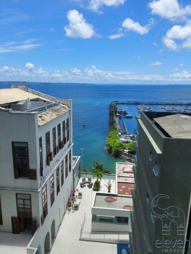 Imagem 10 de 28 de Apartamento Para Venda Comercio, Salvador ( Clock Marina)1 Dormitório Sendo 1 Suíte, 1 Sala, 1 Banheiro, 1 Vaga, Vista Mar, Mobiliado, - Mc03 - 70652776