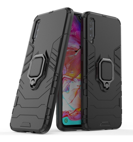 Carcasa Antigolpes Anillo Galaxy A70  Colorcell