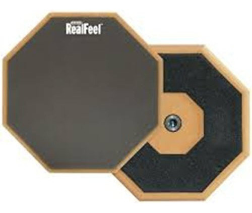 Hq Percussion Rf-6gm Pad Practicador Bateria 6 Montable Color Verde