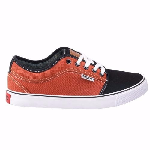 Zapatos Qiloo Corte Bajo Naranja Anaranjados