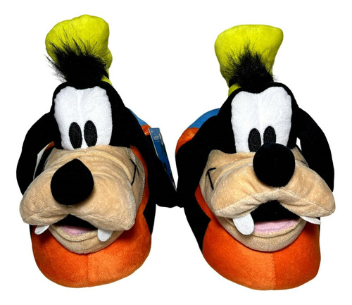 Pantufa Adulta Personagem Pateta 3d Boneco Pelúcia Disney