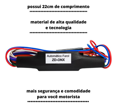 Módulo Acendimento Automatico Farol Onix 2020 2021 2022 2023