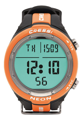 Computadora Buceo Reloj Cressi Neon Color Naranja