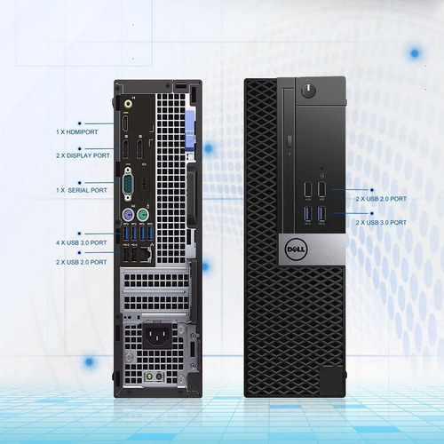 Pc Dell Optiplex 7040 Sff Core I7 6700 16gb Ram 512gb Ssd (Reacondicionado)