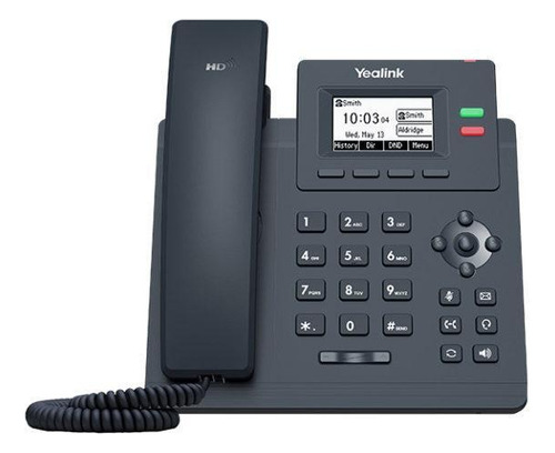Yealink SIP-T31p - Teléfono IP de 2 líneas con pantalla - PoE