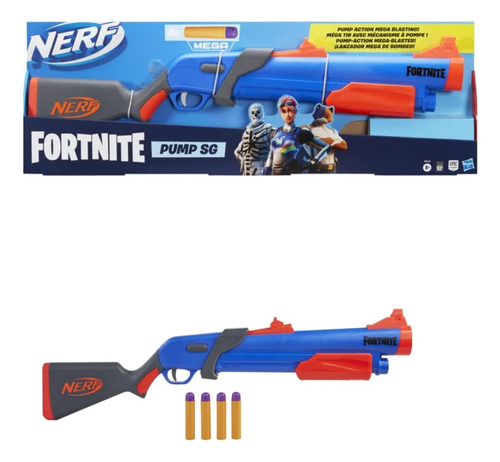 Pistola De Dardos Nerf Fortnite Sg