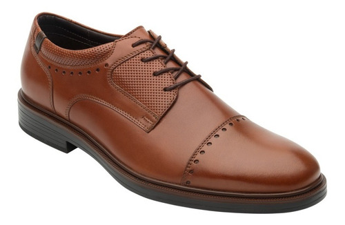 Zapato De Vestir Flexi Para Hombre Estilo 400102 Tan