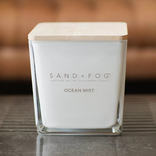 Vela Aromática- Decorativa De Lujo| Varias Fragancias| 1.6kg Blanco Ocean Mist Brisa Marina