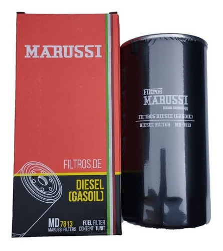 Filtro De Combustible Gasoil Caterpillar 3126 Md7813 Marussi