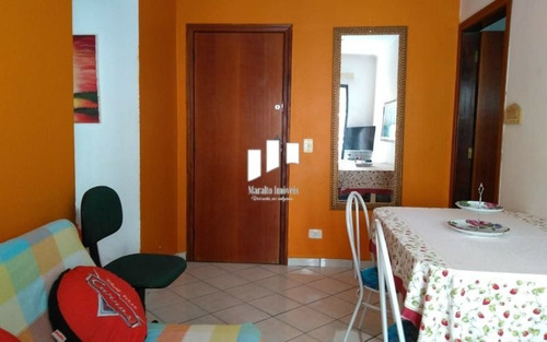 Imagem 4 de 15 de Apartamento Com Sacada E 2 Vagas De Garagem Em Praia Grande Sp.