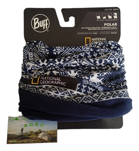 Buff Original Nat Geo Polar Kurzeme Dark Navy