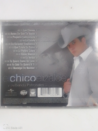 Cd El Chico Elizalde Antes De Que Te Vayas Universal Mx 2008 Estándar (Usado)