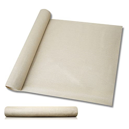 Tela Sombreadora Beige 8ft X 25ft, 95% Protección Uv