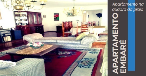 Imagem 1 de 24 de Apartamento Para Venda No Embaré - Santos - Em946 - 32823547