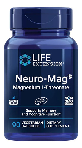 Neuro-mag Magnesio L-threonate 90 Veg Caps