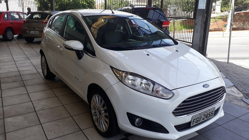 Ford Fiesta 1.6 Hatch Titanium Aut 55.000 Km 2015 Branco
