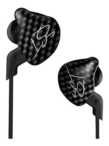 Fone de ouvido in-ear KZ TWS ZST with mic black