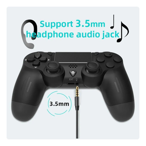 Control Mando Inalámbrico Bluetooth Para Ps4 Y Pc Mod. P02